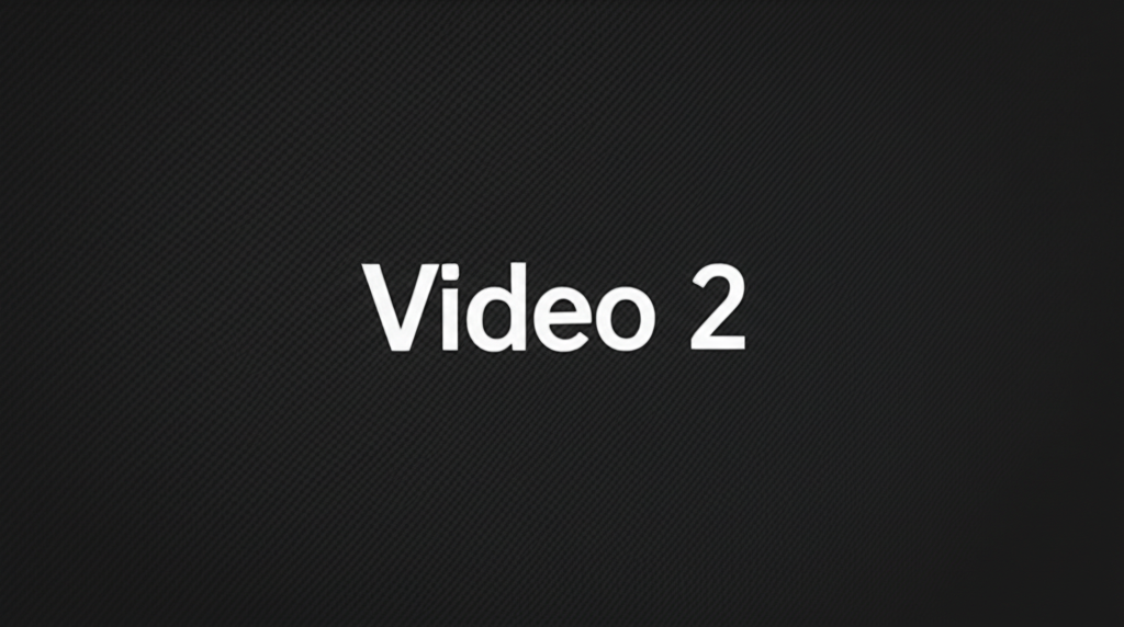 Video Secondaire